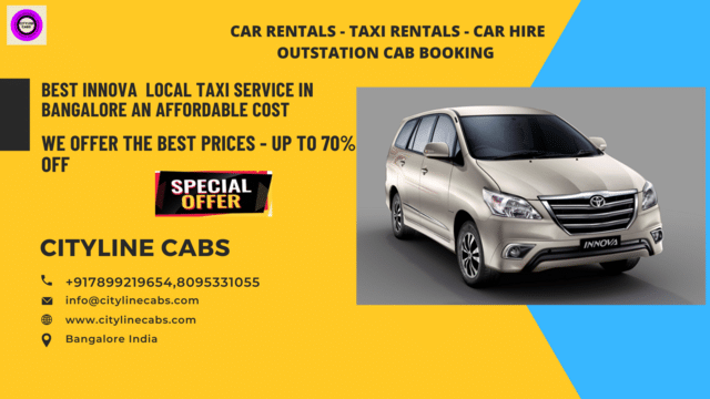 Best Innova Local Taxi Service In Bangalore An Affordable Cost.citylinecabs.in