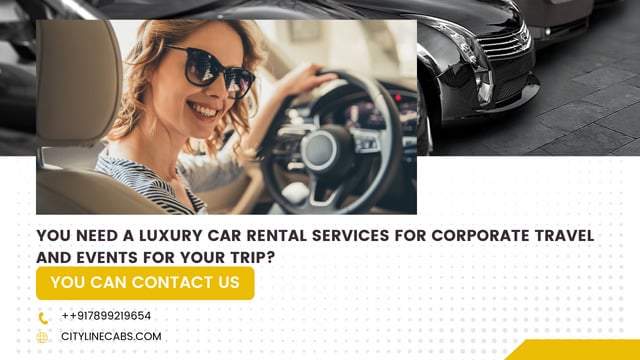 Luxury Car Rental Services For Corporate Travel and Events