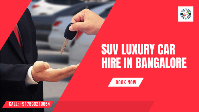 SUV Luxury Car Hire In Bangalore