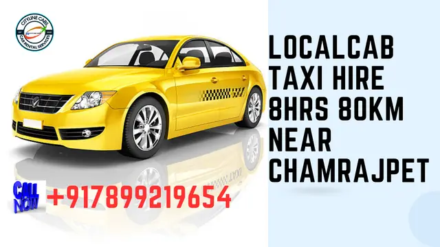 Local CabTaxi Hire 8Hrs – 80km Near Chamrajpet
