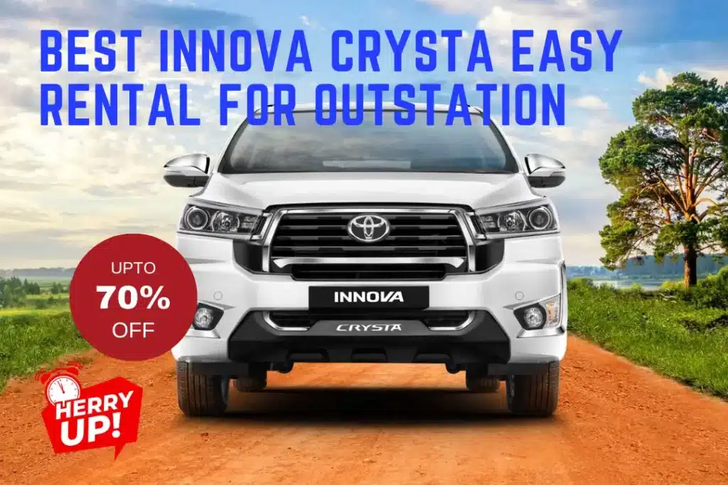 Best Innova Crysta Easy Rental for Outstation