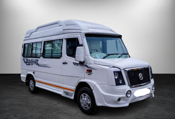 14 Seater maharaja tempo traveller with driver in Bangalore