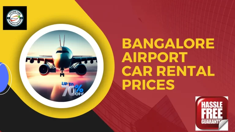Bangalore airport car rental prices - Citylinecabs