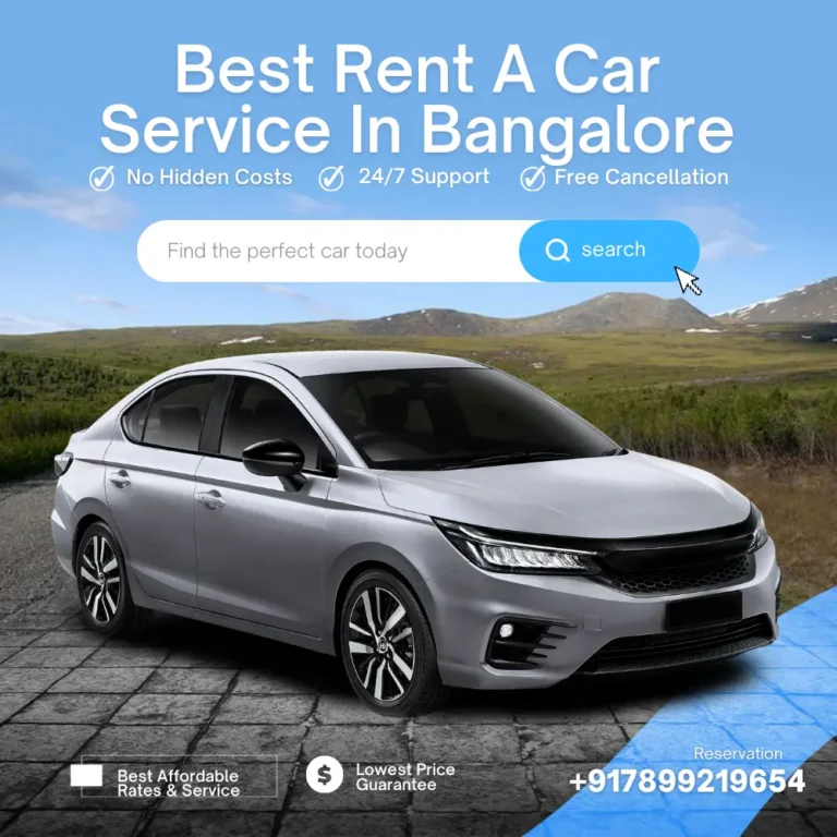 Best Rent A Car In Bangalore - Best Affordable Rates & Service